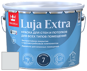 Краска Tikkurila Luja Extra 7 матовая краска для влажных помещений цвет G500 Бунгало
