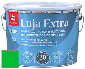 Краска Tikkurila Luja 20 Extra полуматовая краска для влажных помещений цвет RAL 6038 