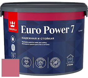 Краска Tikkurila Euro Power 7 краска для стен и потолков цвет S328 