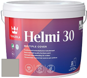 Краска Tikkurila Helmi 30 краска для мебели цвет M497 Пепел