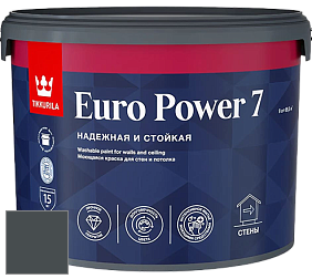 Краска Tikkurila Euro Power 7 краска для стен и потолков цвет X493 