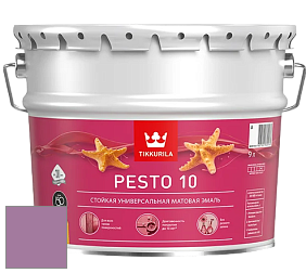 Краска Tikkurila Euro Pesto 10 эмаль цвет J341 