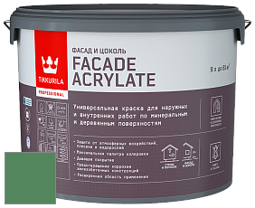 Краска Tikkurila Facade Acrylate краска внутренних и наружных работ цвет D146 