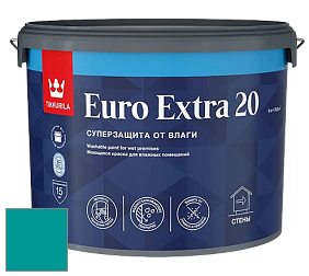 Краска Tikkurila Euro Extra 20 краска для стен и потолков цвет NCS S 2555-B40G 
