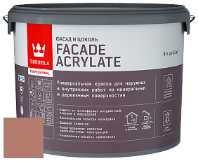 Краска Tikkurila Facade Acrylate краска внутренних и наружных работ цвет 4857 
