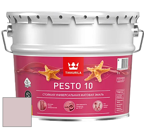 Краска Tikkurila Euro Pesto 10 эмаль цвет NCS S 1510-R10B 