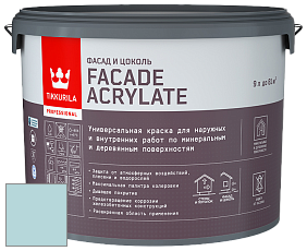 Краска Tikkurila Facade Acrylate краска фасадная цвет G367 