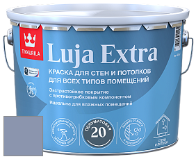 Краска Tikkurila Luja 20 Extra полуматовая краска для влажных помещений цвет V348 