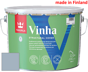 Краска Tikkurila Vinha кроющий антисептик для деревянных фасадов цвет 2682 Kalevatar