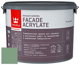 Краска Tikkurila Facade Acrylate краска внутренних и наружных работ цвет S379 