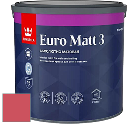 Краска Tikkurila Euro Matt 3 краска для стен и потолков цвет S322 