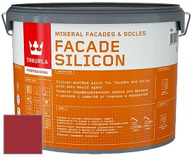 Краска Tikkurila Facade Silicon краска фасадная цвет NCS S 1580-R 