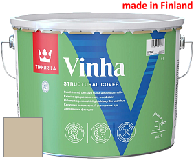 Краска Tikkurila Vinha кроющий антисептик для деревянных фасадов цвет 554X 