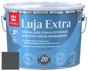Краска Tikkurila Luja 20 Extra полуматовая краска для влажных помещений цвет Y500 Ковкое железо