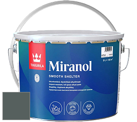 Краска Tikkurila Miranol высокопрочная эмаль цвет N439 Впадина