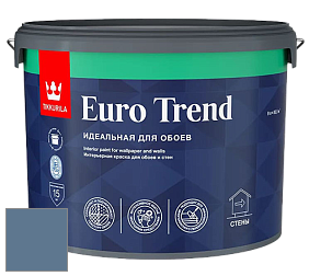 Краска Tikkurila Euro Trend краска для стен и потолков цвет S431 Дельфт