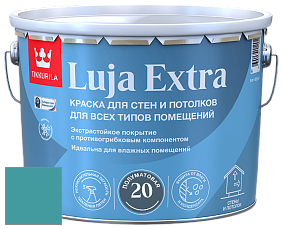 Краска Tikkurila Luja 20 Extra полуматовая краска для влажных помещений цвет NCS S 3040-B30G 