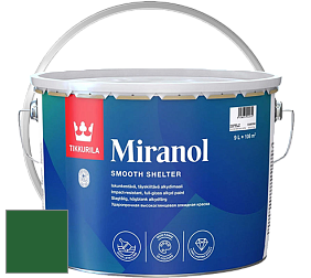 Краска Tikkurila Miranol высокопрочная эмаль цвет RAL 6002 