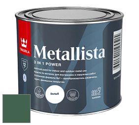 Краска Tikkurila Metallista краска по металлу цвет N375 