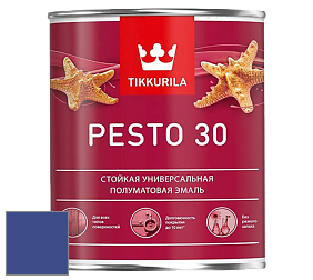 Краска Tikkurila Euro Pesto 30 эмаль цвет NCS S 4055-R70B 