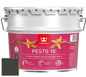 Краска Tikkurila Euro Pesto 10 эмаль цвет RAL 6006 