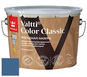 Краска Tikkurila Valtti Color Classic лазурь колеруемая для деревянного фасада цвет RAL 5007 