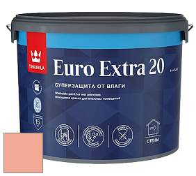 Краска Tikkurila Euro Extra 20 краска для стен и потолков цвет X316 