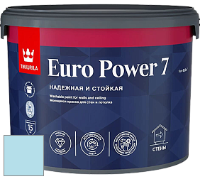 Краска Tikkurila Euro Power 7 краска для стен и потолков цвет G363 