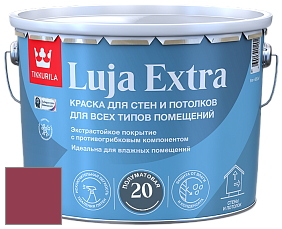Краска Tikkurila Luja 20 Extra полуматовая краска для влажных помещений цвет RAL 4002 