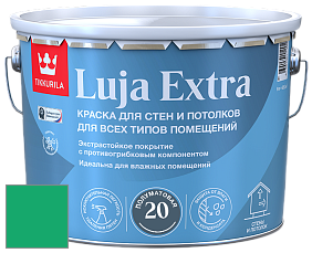 Краска Tikkurila Luja 20 Extra полуматовая краска для влажных помещений цвет NCS S 1565-G 