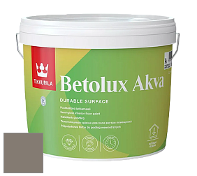 Краска Tikkurila Betolux Akva краска для пола цвет L487 Крот