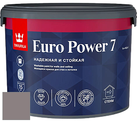 Краска Tikkurila Euro Power 7 краска для стен и потолков цвет M501 