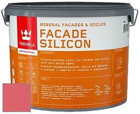 Краска Tikkurila Facade Silicon краска фасадная цвет U154 