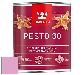 Краска Tikkurila Euro Pesto 30 эмаль цвет J338 Барби
