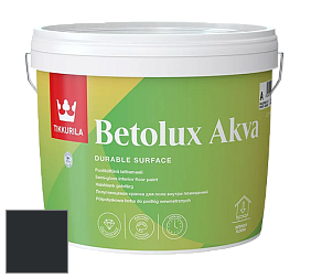 Краска Tikkurila Betolux Akva краска для пола цвет RAL 9017 