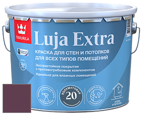 Краска Tikkurila Luja 20 Extra полуматовая краска для влажных помещений цвет NCS S 6030-R30B 
