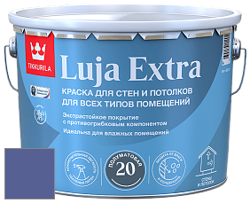 Краска Tikkurila Luja 20 Extra полуматовая краска для влажных помещений цвет N347 