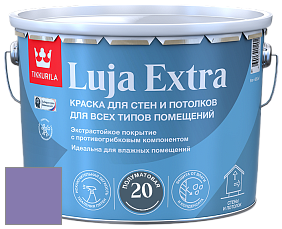 Краска Tikkurila Luja 20 Extra полуматовая краска для влажных помещений цвет K344 
