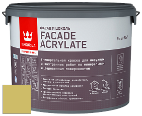 Краска Tikkurila Facade Acrylate краска фасадная цвет S391 