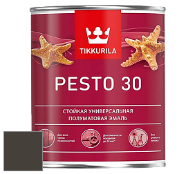 Краска Tikkurila Euro Pesto 30 эмаль цвет NCS S 8505-Y 