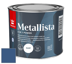 Краска Tikkurila Metallista краска по металлу цвет N354 