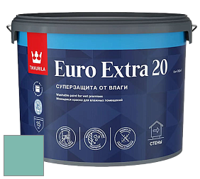 Краска Tikkurila Euro Extra 20 краска для стен и потолков цвет NCS S 2030-B70G 