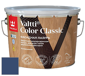 Краска Tikkurila Valtti Color Classic лазурь колеруемая для деревянного фасада цвет RAL 5000 