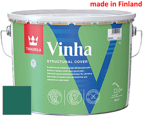 Краска Tikkurila Vinha кроющий антисептик для деревянных фасадов цвет N373 