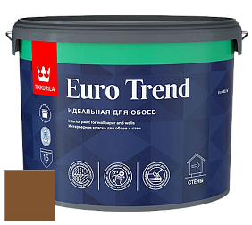 Краска Tikkurila Euro Trend краска для стен и потолков цвет RAL 8003 