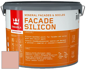 Краска Tikkurila Facade Silicon краска фасадная цвет Q307 