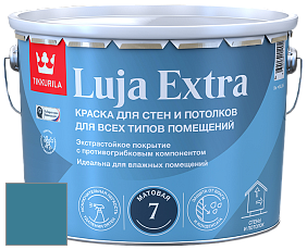 Краска Tikkurila Luja Extra 7 матовая краска для влажных помещений цвет S365 