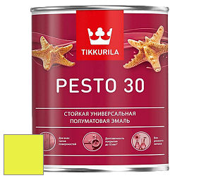 Краска Tikkurila Euro Pesto 30 эмаль цвет RAL 1016 
