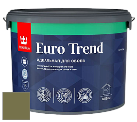 Краска Tikkurila Euro Trend краска для стен и потолков цвет N451 Кочка