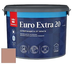 Краска Tikkurila Euro Extra 20 краска для стен и потолков цвет J473 
